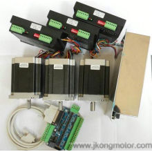 Motor nema 34 Alto torque, 2 fases Hybrid stepper driver 24-80VDC adequado para nema 23 e 34 motores